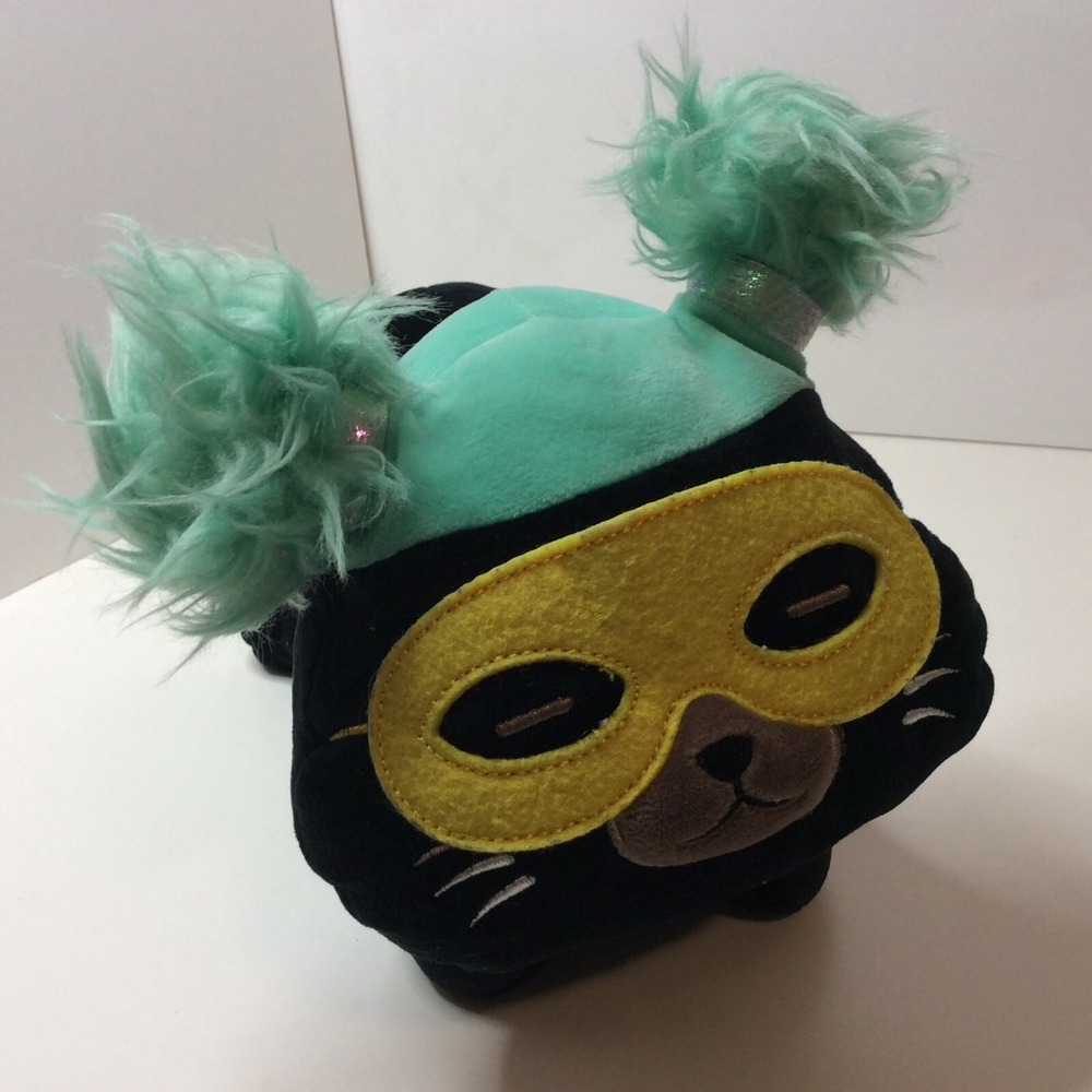 Penple Miniso Halloween Masquerade Black Cat 10" Plush Squishie